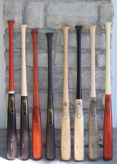 Wood Baseball Bats - Red Oak - Hickory - Maple - Ash